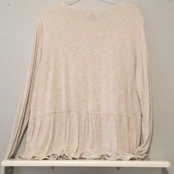 Babydoll Cream long sleeve - Picture 2 of 2